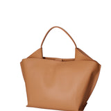 Borsa a mano da donna 100% pelle riciclata 07226-Cuoio Viola Castellani