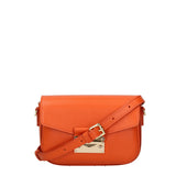 Borsa a tracolla da donna Vera pelle ROB8-PAPAYA Roberta Rossi