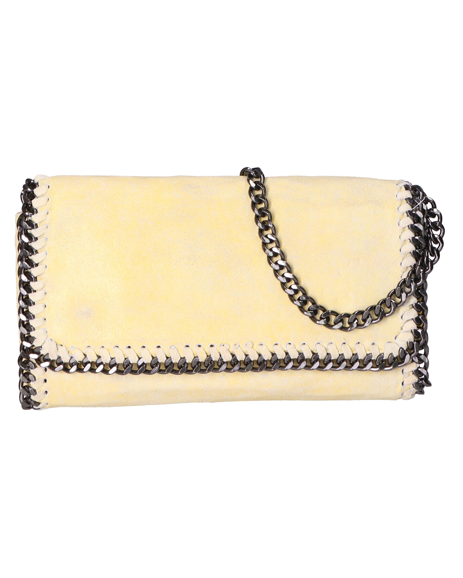 Livorno Borsa a Spalla Donna Vera Pelle 1144-GIALLO Gave Lux