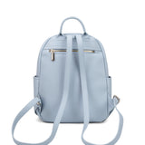Zaino da donna in pelle vegana Casual 740-2PT-SKYBLUE Diana&co
