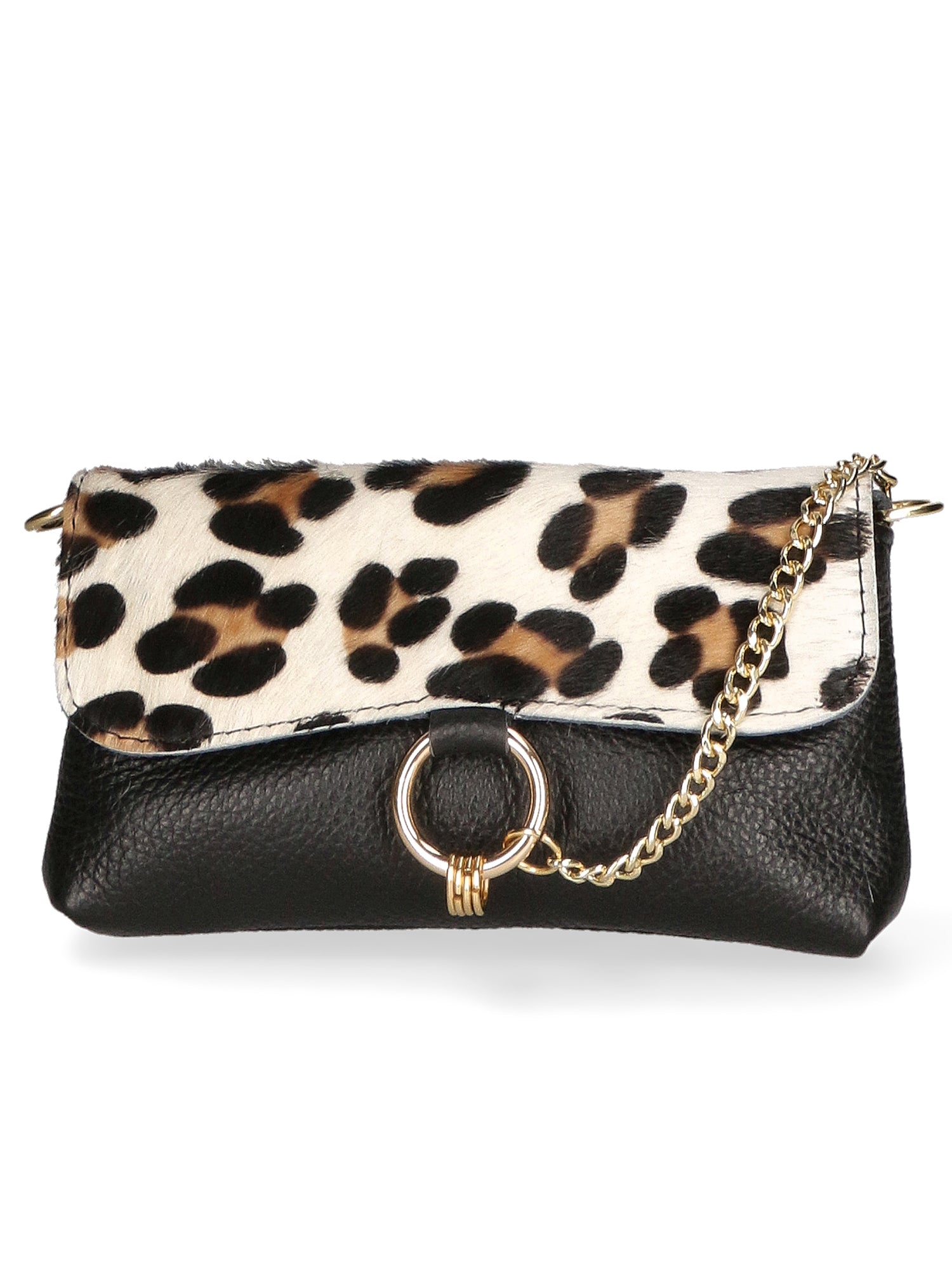 Safira Borsa a mano da donna Vera pelle 04760-LEO G BIANCO Gave Lux