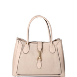 Jordana Borsa a mano da donna Vera pelle e suede 07150-L116 BEIGE Viola Castellani