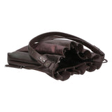 Nunzia Borsa a spalla da donna Vera pelle 576042-T.MORO DARK BROWN Gave Lux