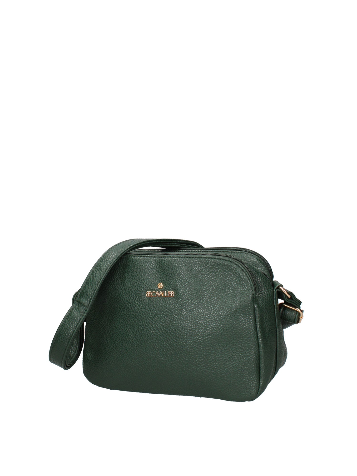 Borsa a tracolla da donna Ecopelle BC1384-GREEN B Cavalli