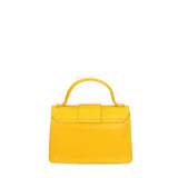 Aroa Borsa a mano da donna Vera pelle 07132-D04 GIALLO Gave Lux