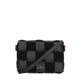 Aranea Borsa a tracolla donna Vera pelle R6080B-D28 NERO Chiara Ferretti