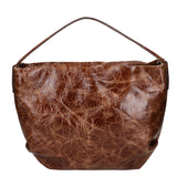 Vanda Borsa a spalla da donna Vera pelle 06507-040 MARMO SCURO Gave Lux