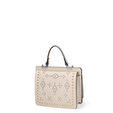Florianne Borsa a tracolla da donna Vera pelle 1885-BEIGE L122 Gave Lux