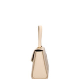 Borsa a mano da donna 100% pelle 07204-L116 BEIGE Viola Castellani