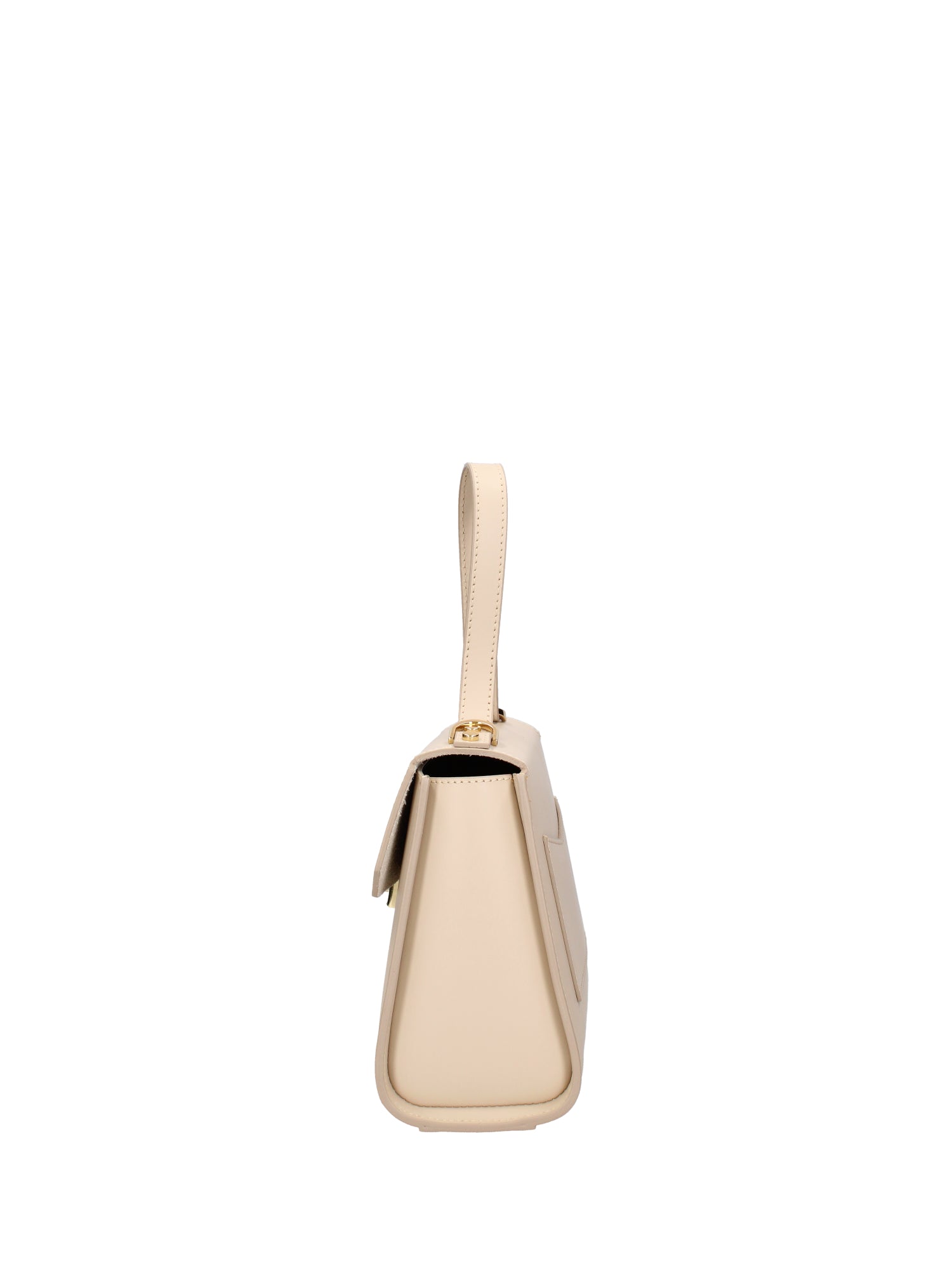Borsa a mano da donna 100% pelle 07204-L116 BEIGE Viola Castellani