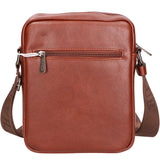 Borsa a tracolla uomo in pelle PU Casual PCL3079-COFFEE Northampton Polo Club