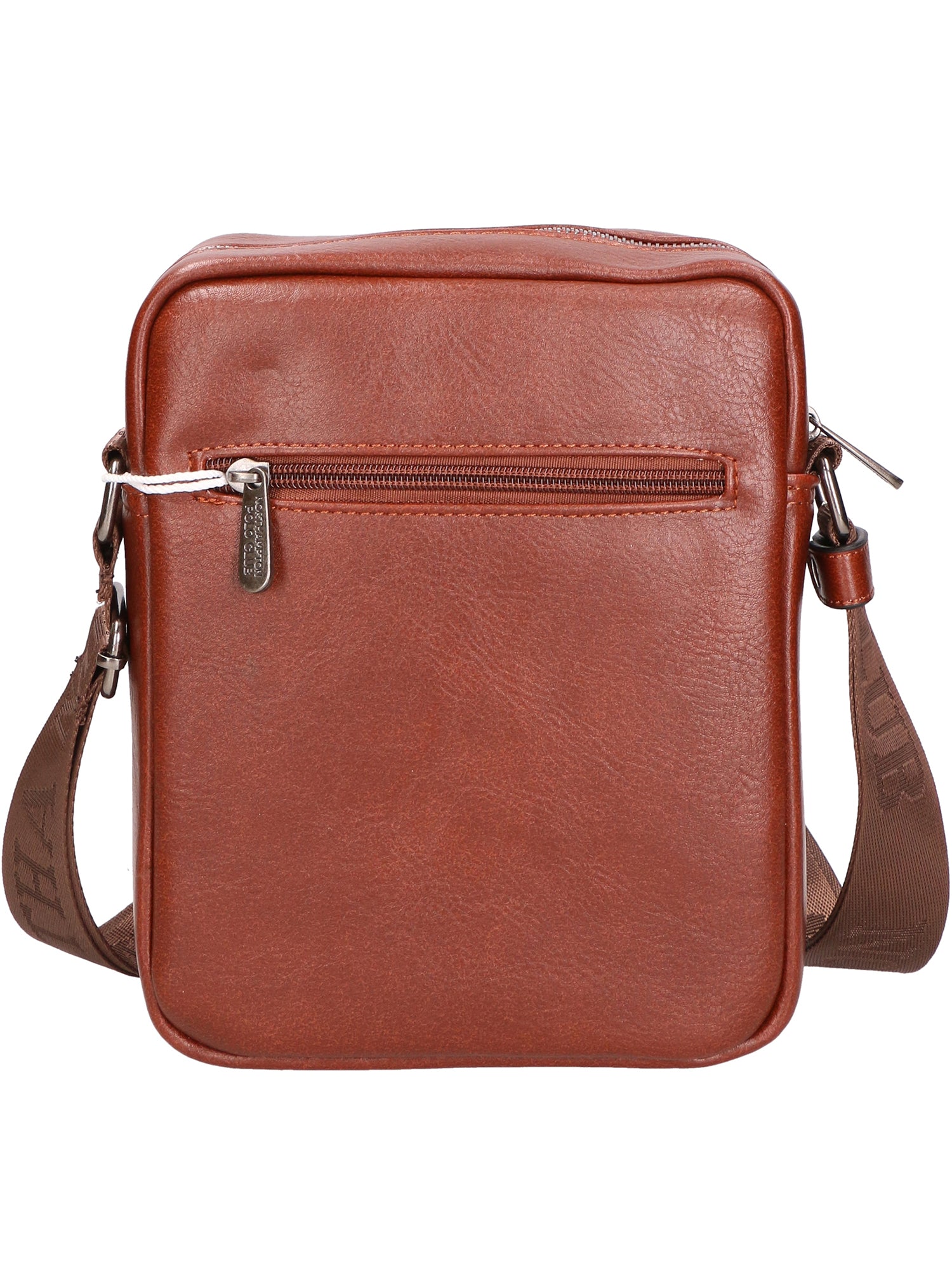 Borsa a tracolla uomo in pelle PU Casual PCL3079-COFFEE Northampton Polo Club