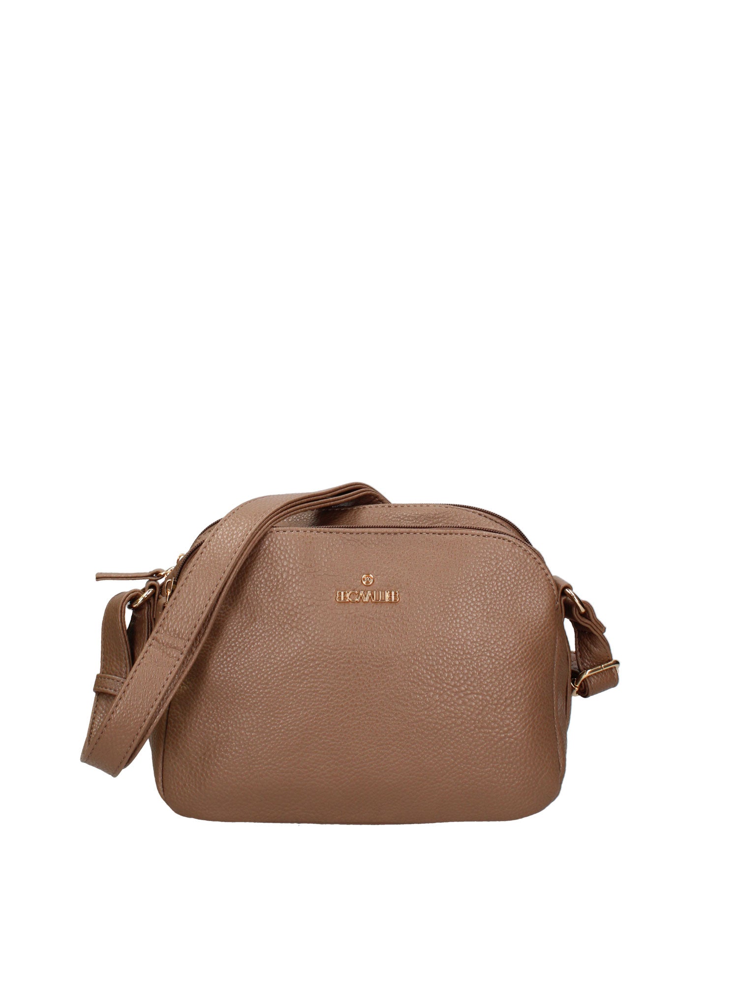 Borsa a tracolla da donna Ecopelle BC1384-TAUPE B Cavalli