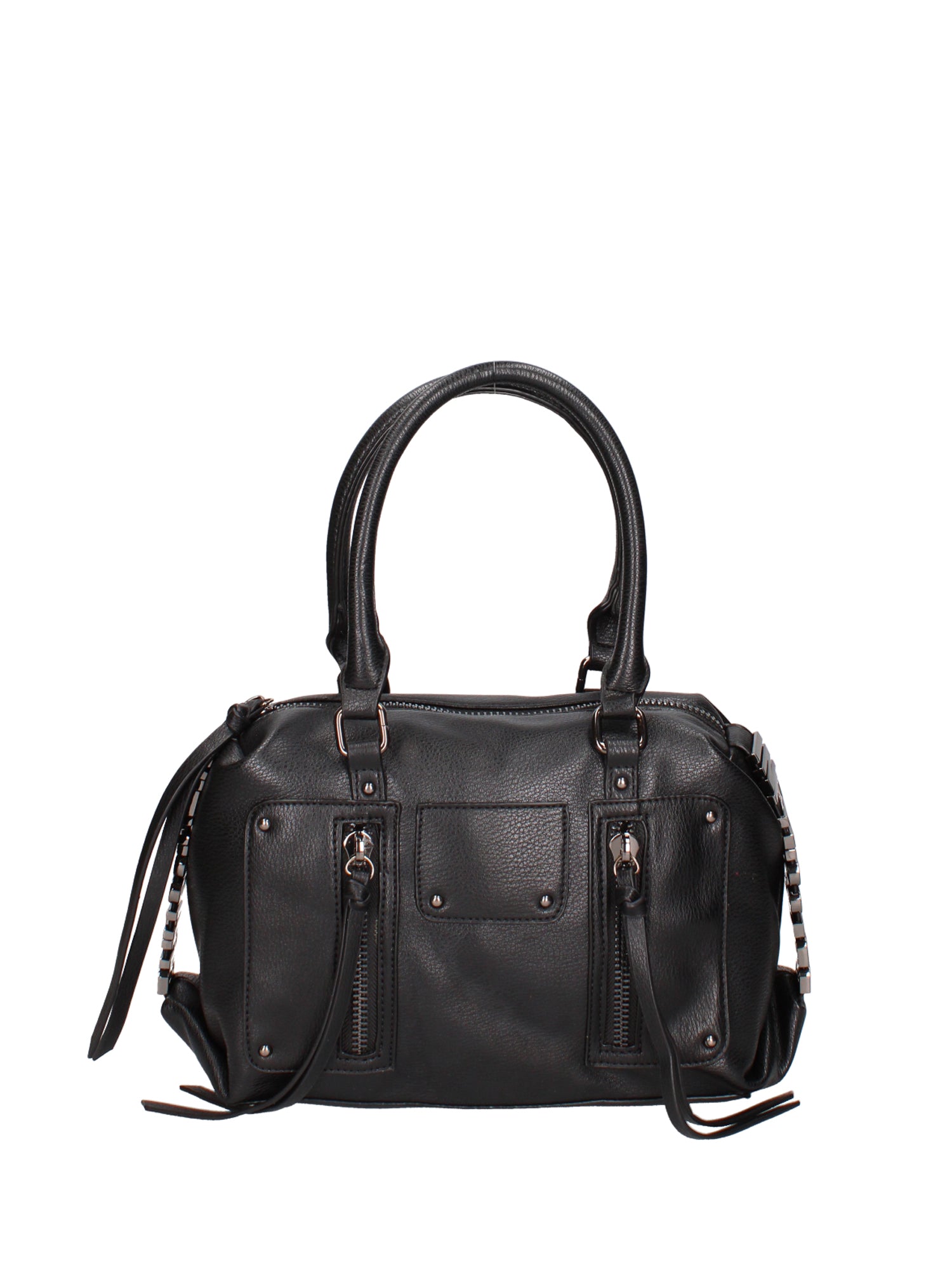 Edera Prime Borsa a mano da donna 100% poliuretano B16121-NERO Braccialini