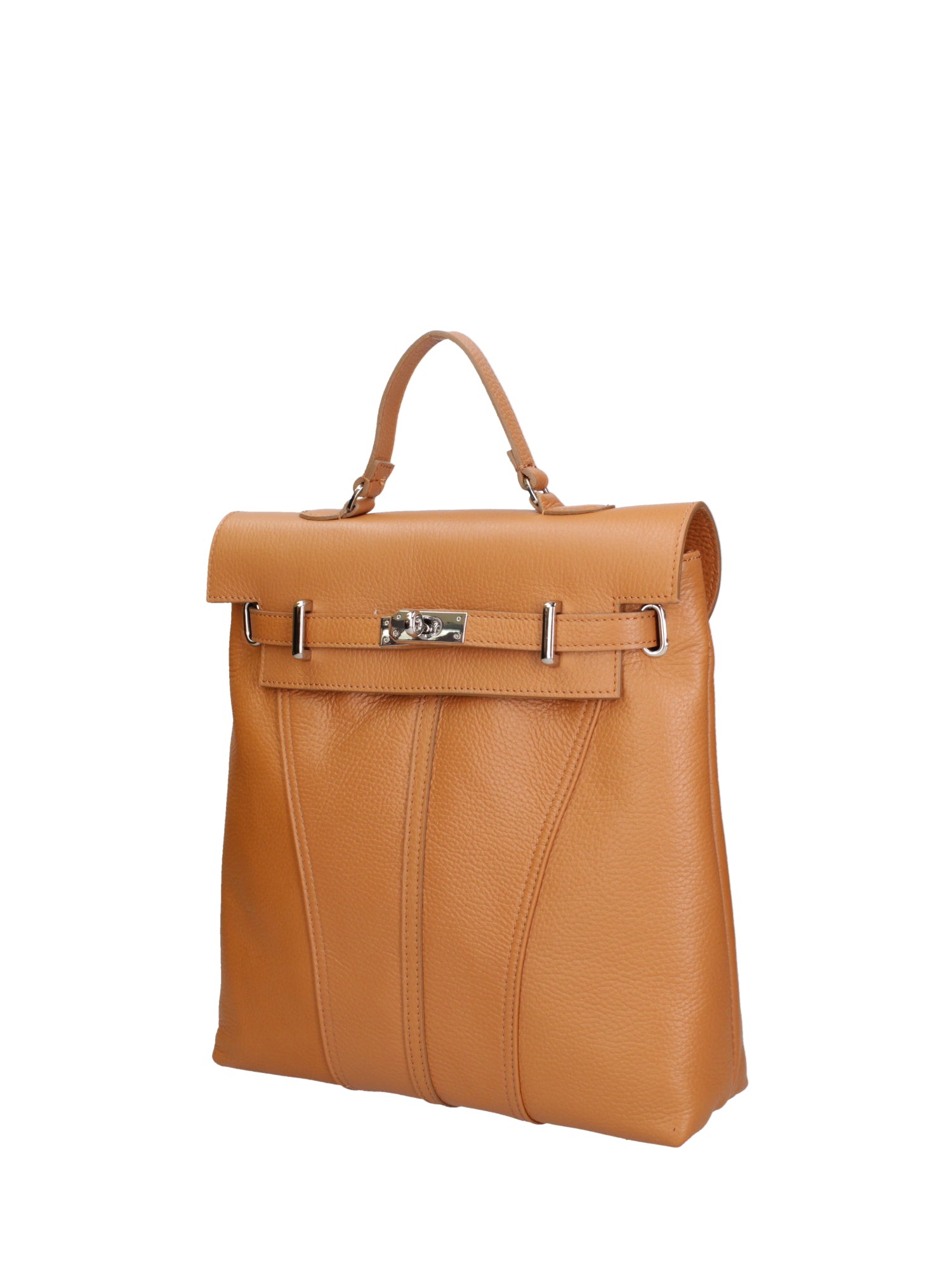 Borsa a mano da donna Vera pelle 07248-D44 CUOIO Roberta Rossi