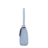 Borsa a spalla da donna 100% pelle vegana PU 740-1PT-SKY BLUE Diana&co
