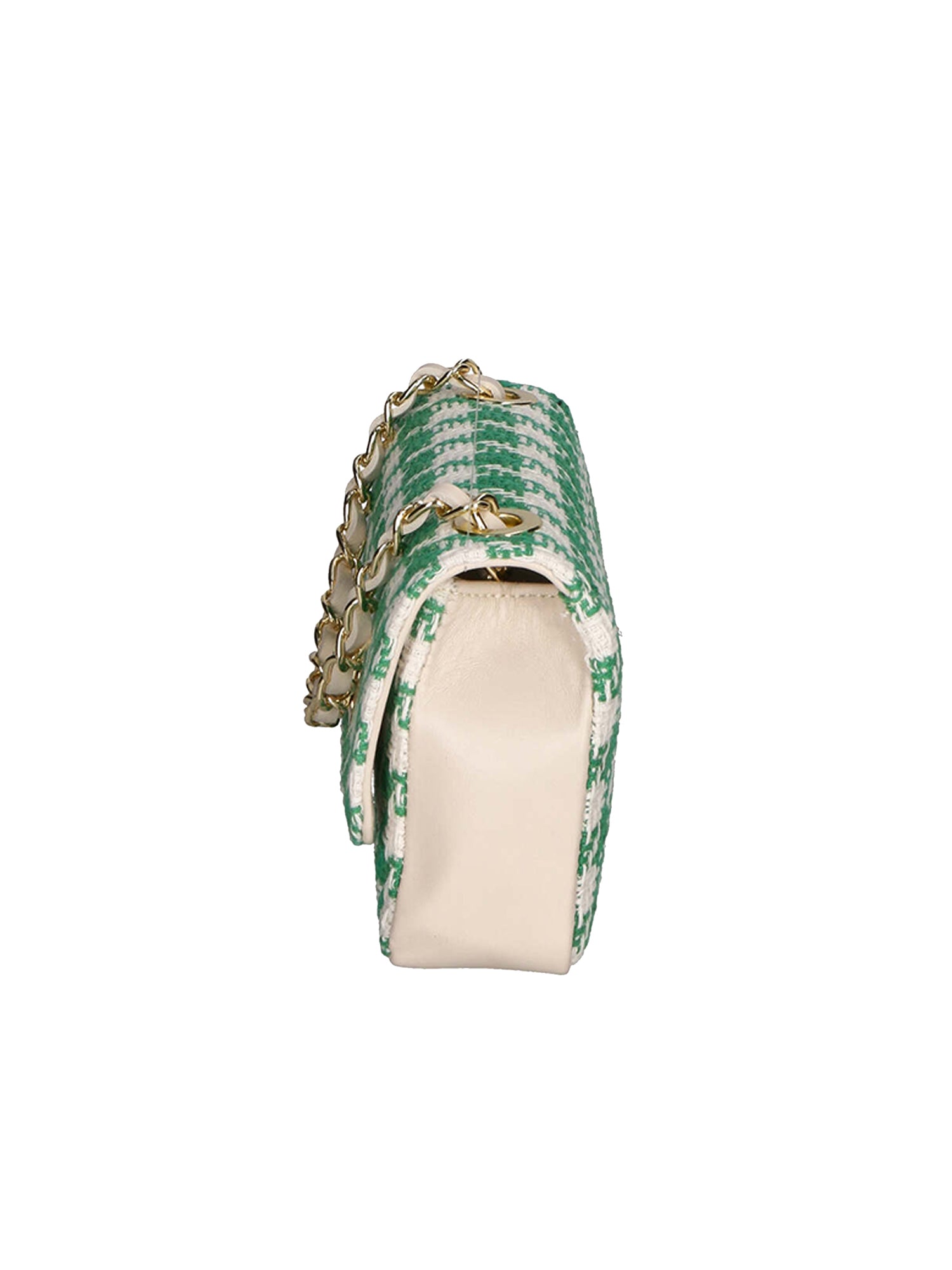 Aurélie Borsa a spalla da donna Cotone 05015-14 VERDE BOTTIGLIA Gave Lux