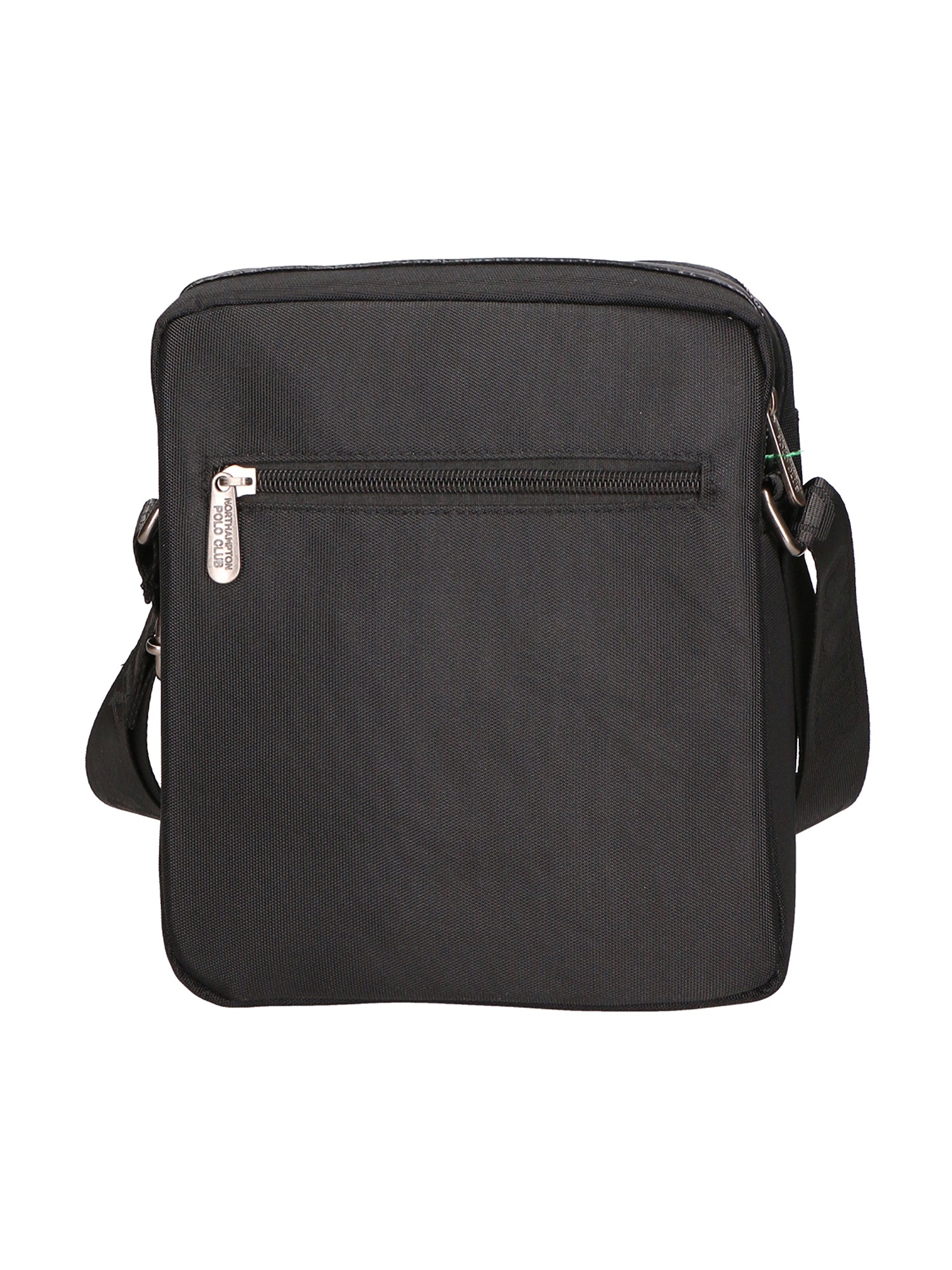 Borsa a tracolla uomo Pelle PU Vegan PCL3067-BLACK Northampton Polo Club