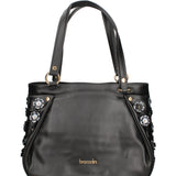 Amaranta Ultra Borsa a spalla da donna 100% pelle B17241-NERO Braccialini