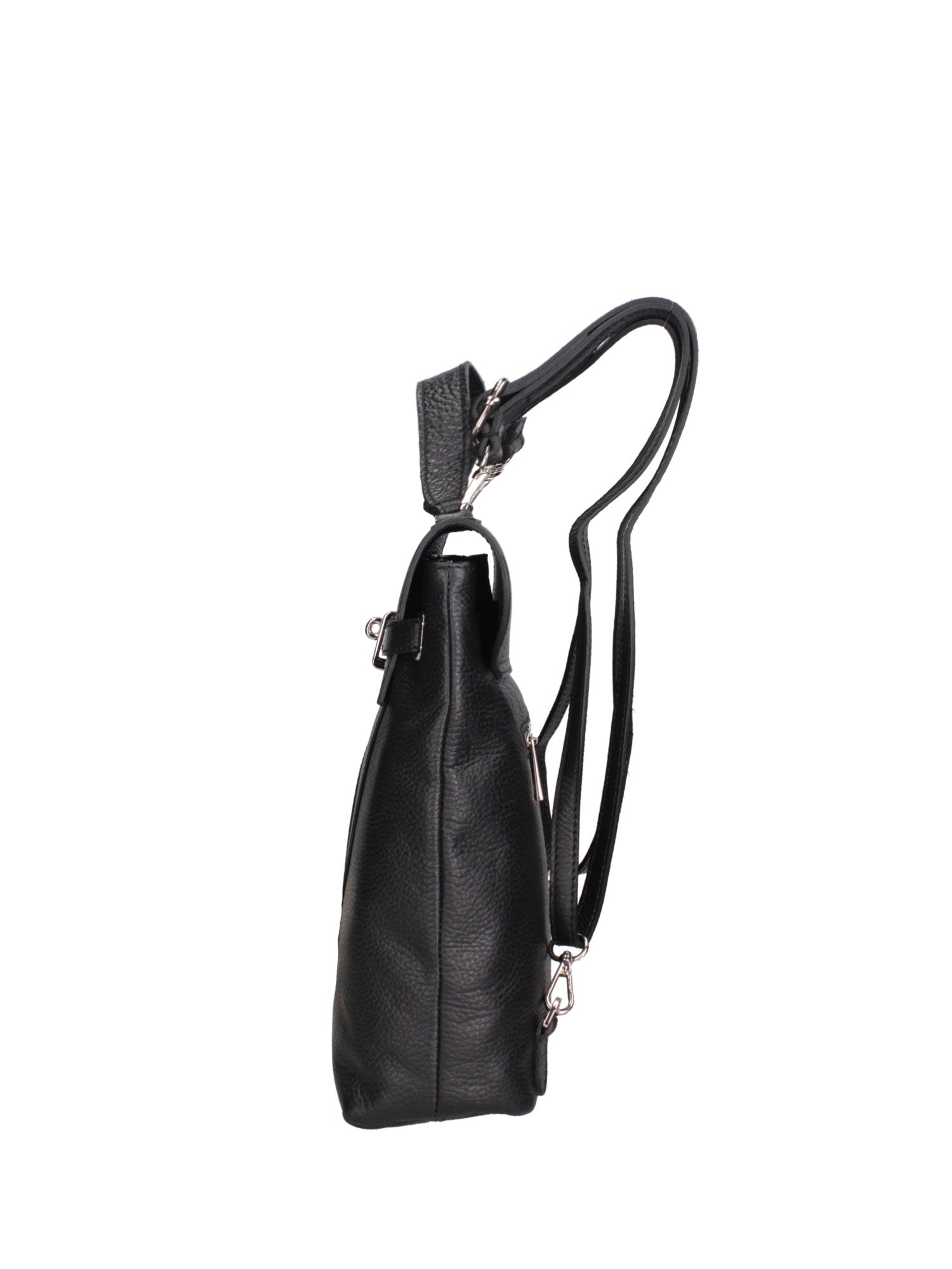 Borsa a mano da donna Vera pelle 07248-D28 NERO Roberta Rossi