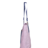 Borsa a spalla da donna Vera pelle 07312-D08A LILLA+L027 Roberta Rossi