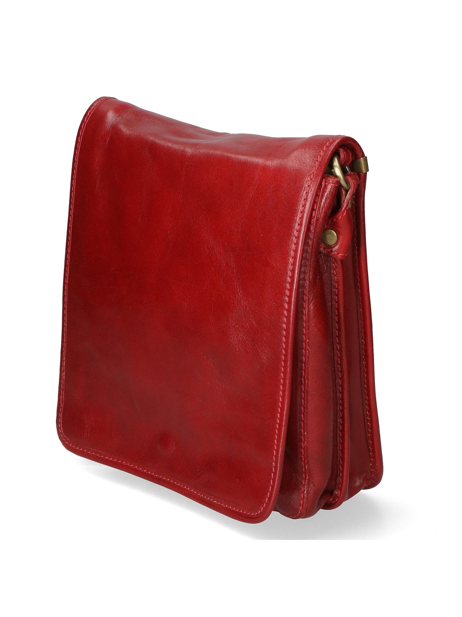 Fiamma Borsa a tracolla da donna Vera pelle 9109-ROSSO RED Gave Lux