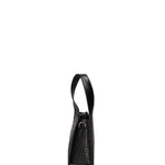Borsa a mano da donna Vera pelle effetto cocco 07220-C28 NERO Roberta Rossi