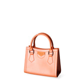 Borsa a mano da donna 100% Pvc FLAT-WOOD-S 24-DARK RUST - SATIN CDF Marc Ellis