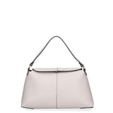 Borsa a spalla da donna Vera pelle 07154-D86 GRIGIO PERLA Roberta Rossi