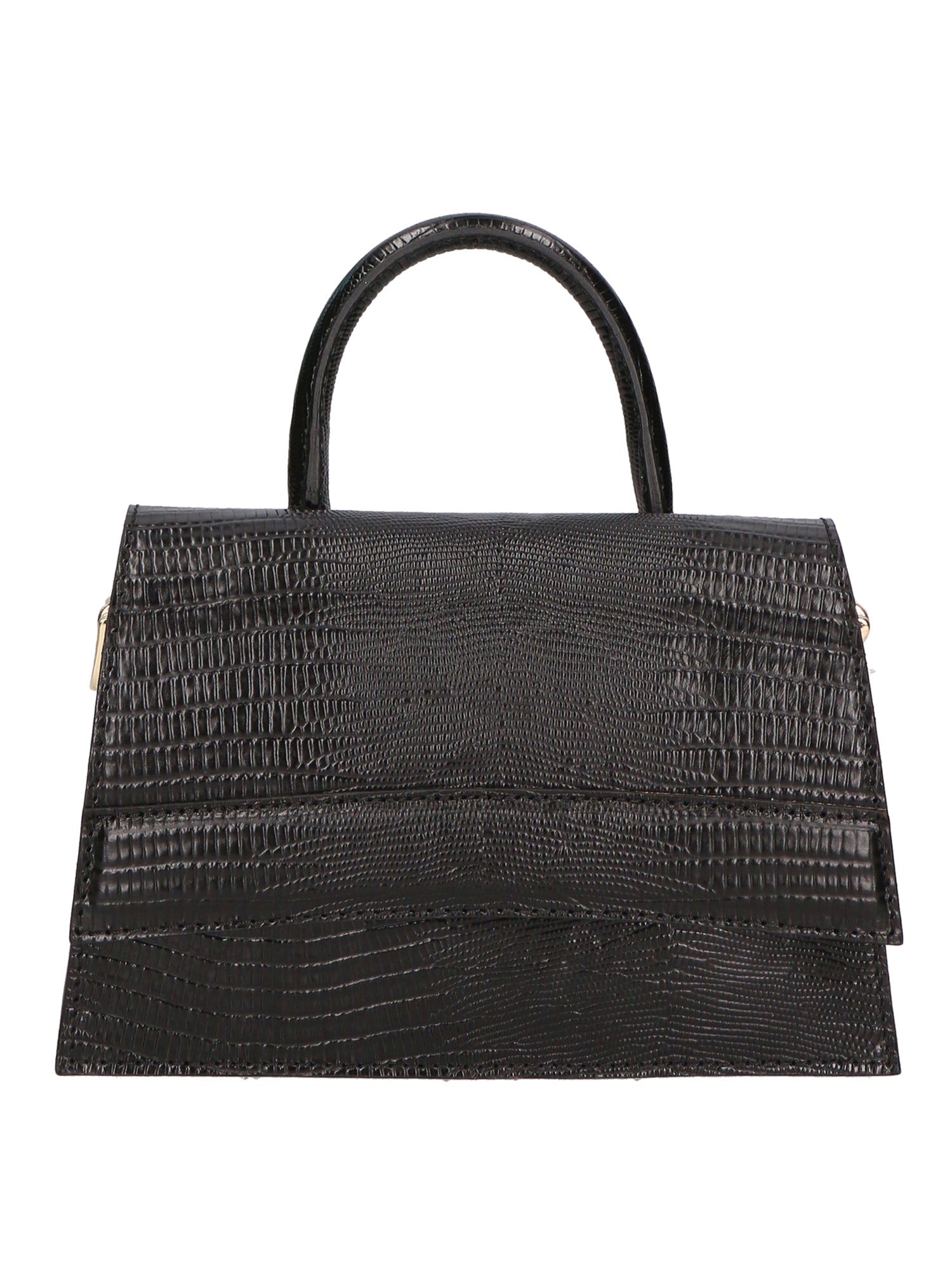 Ariel Borsa a mano da donna Vera pelle 05458-LU28 NERO Gave Lux