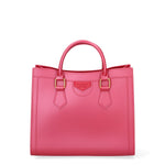 Borsa a mano da donna 100% Pvc FLAT-WOOD-M 24-CHERRY - GOLD Marc Ellis
