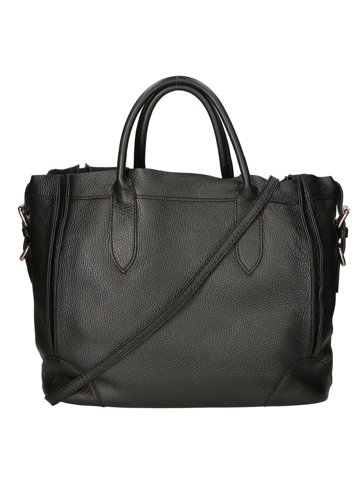 Doralice Borsa a mano da donna Vera pelle 80029-D28 NERO BLACK Gave Lux