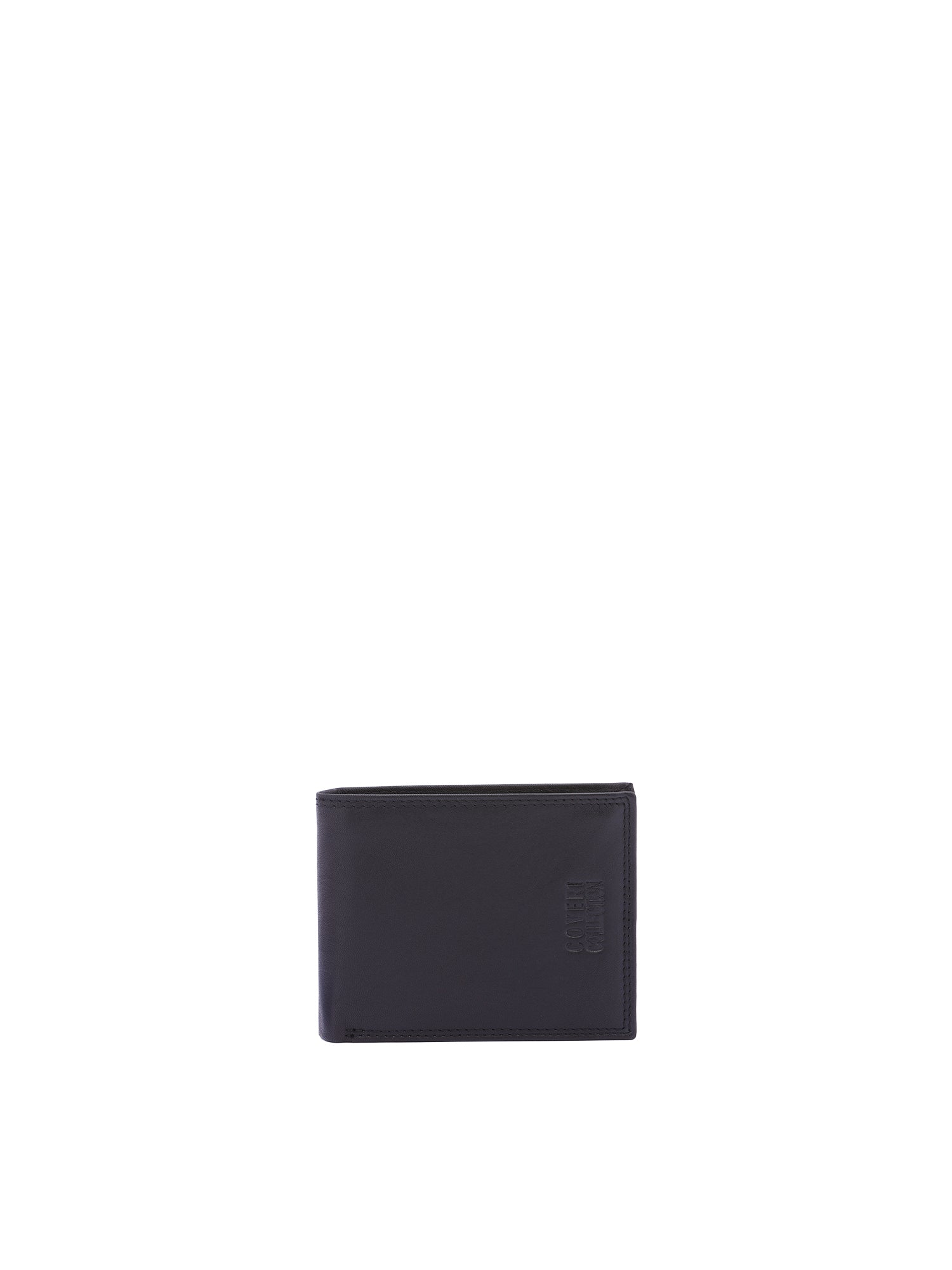Portafoglio da uomo in vera pelle Casual CC408-292-NERO Coveri Collection