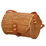 Laurenzia Borsa a tracolla da donna Rattan 88011-MIX Gave Lux