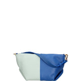 Borsa a spalla da donna Vera pelle 07165-D22 BLUETTE+D102 CIELO Roberta Rossi