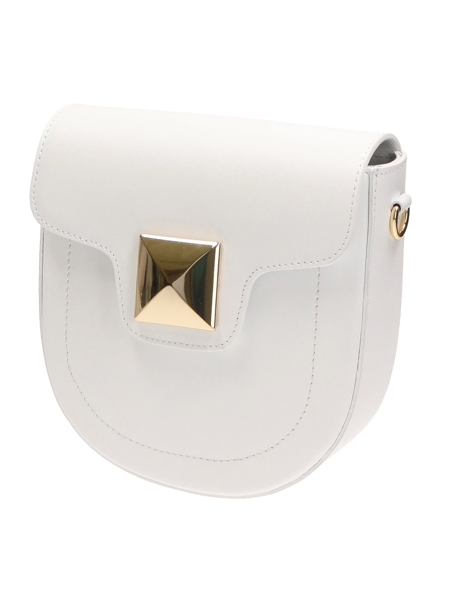 Calista Borsa a tracolla da donna Vera pelle 06014-L101 BIANCO Gave Lux