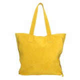 Papillon Borsa a spalla da donna Vera pelle 8620-GIALLO YELLOW Gave Lux