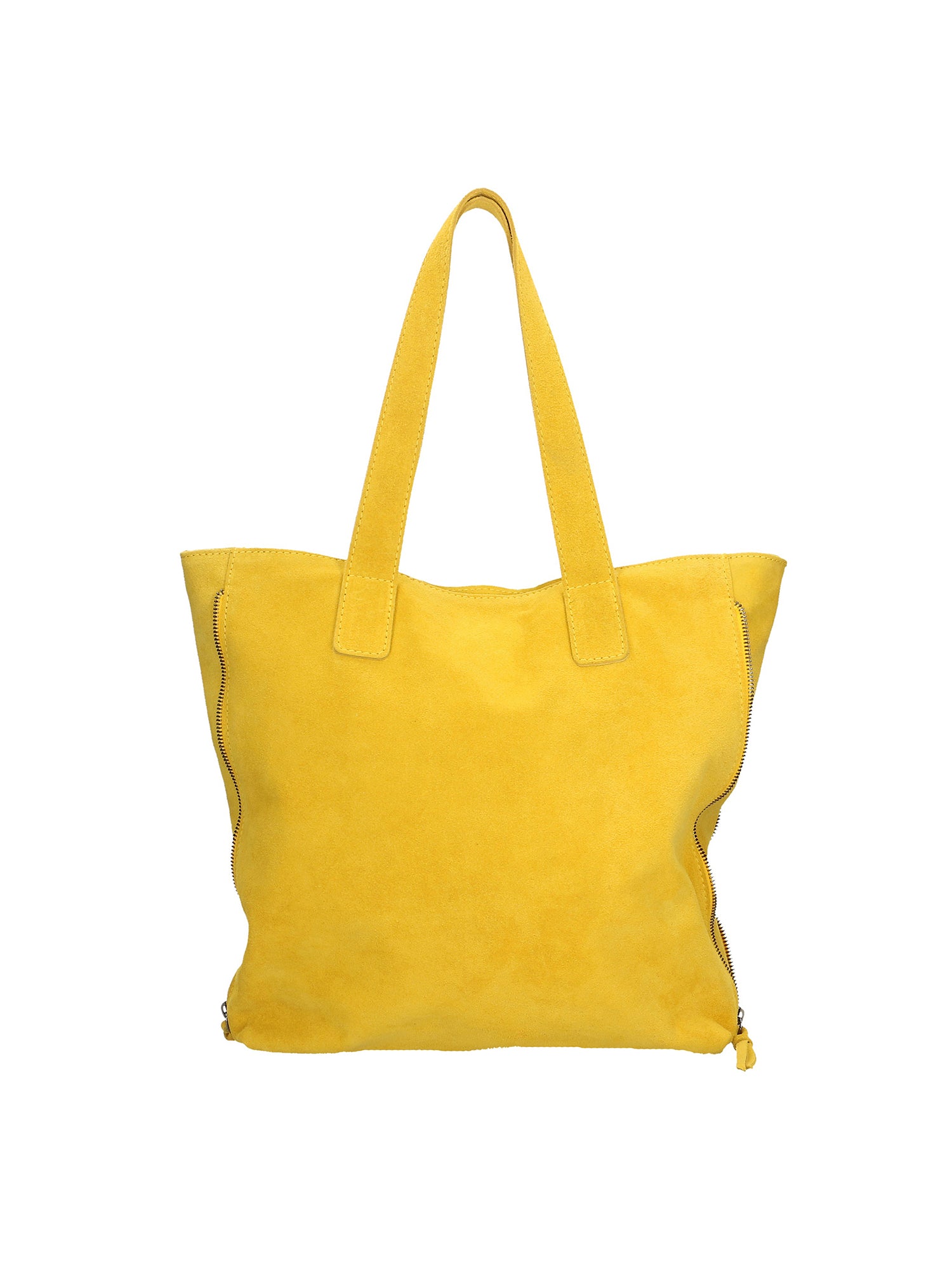 Papillon Borsa a spalla da donna Vera pelle 8620-GIALLO YELLOW Gave Lux