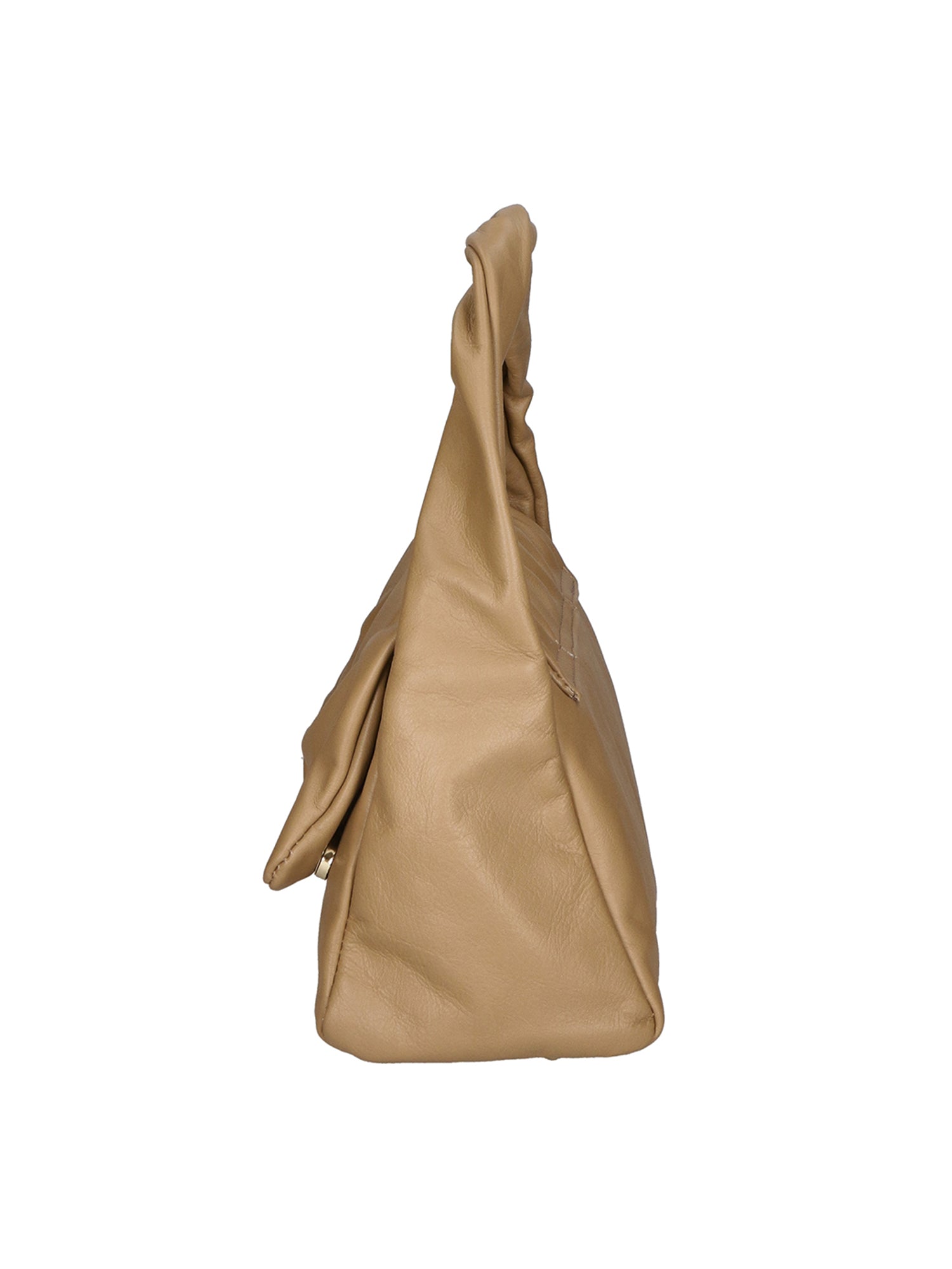 Adelaide Borsa a spalla da donna Vera pelle 04494-S05 TAUPE CHIARO Gave Lux