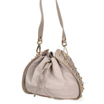 Ravello Borsa a spalla da donna Vera pelle 8977-FANGO Gave Lux
