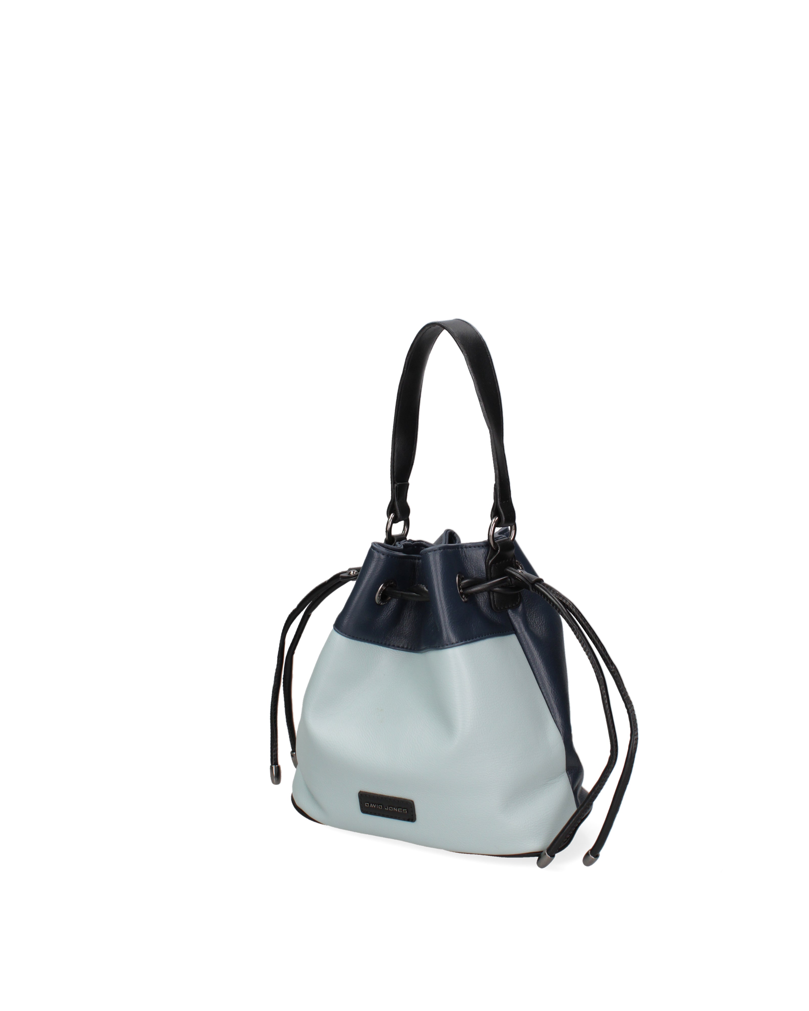 Borsa a secchiello da donna Ecopelle F6714-3-L. BLUE - BLUE David Jones