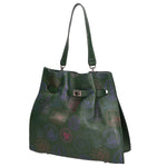 Voyageuse Borsa a mano da donna Vera pelle 564137-VERDE Gave Lux