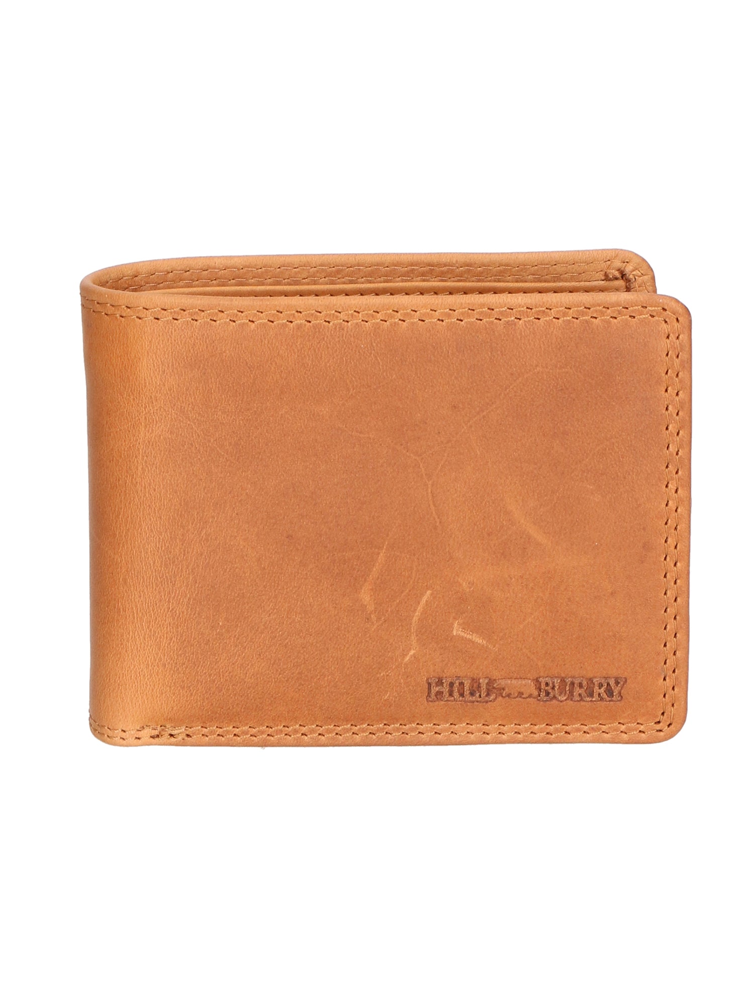 Portafoglio uomo in vera pelle RFID HILB-6404-CUOIO Hill Burry