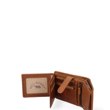 Portafoglio uomo in vera pelle Casual HILB-6404MCN-CUOIO Hill Burry