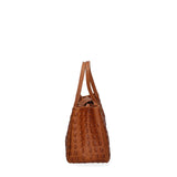 Cervo Borsa a tracolla da donna Vera pelle 7720-CUOIO 6 Gave Lux