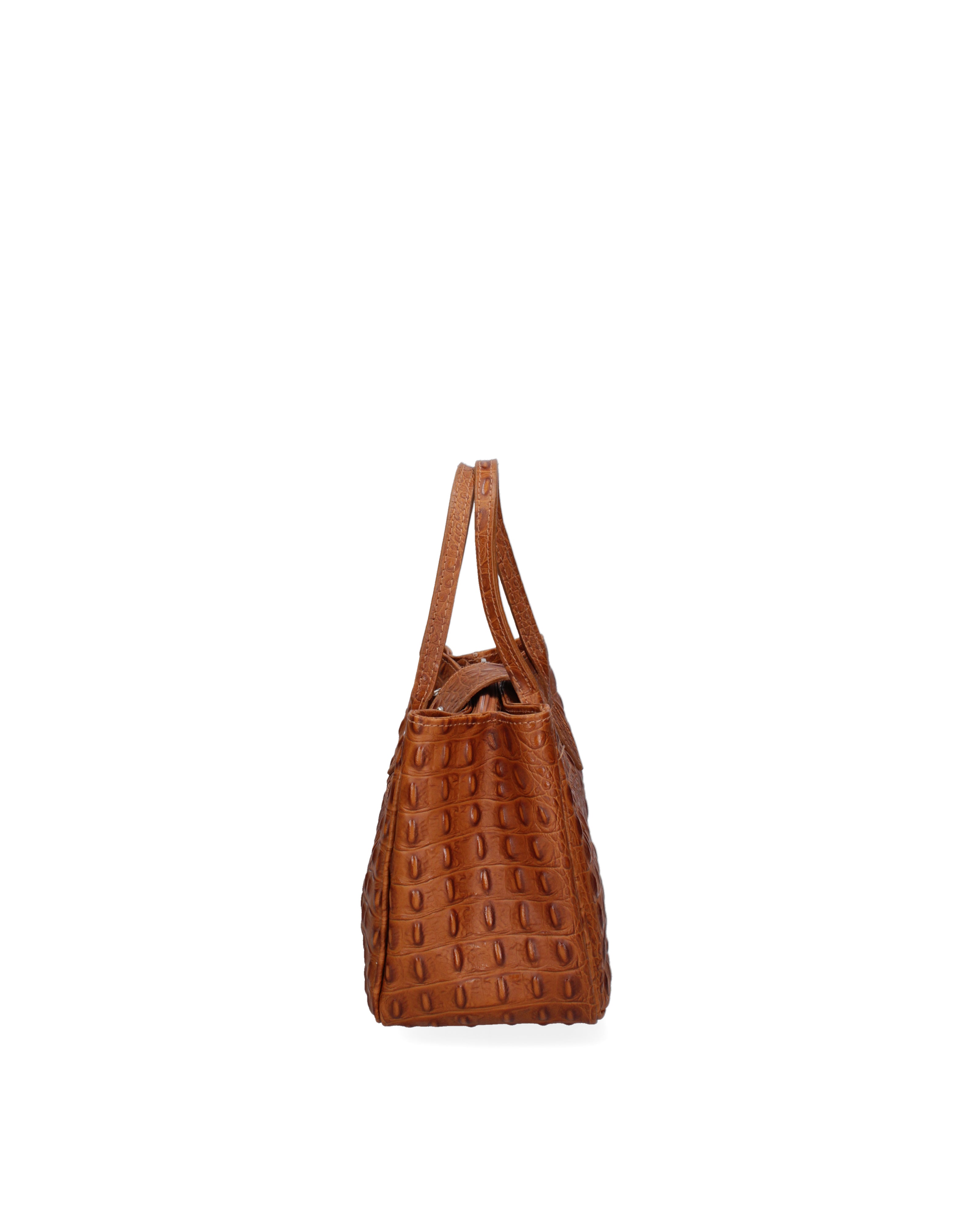 Cervo Borsa a tracolla da donna Vera pelle 7720-CUOIO 6 Gave Lux