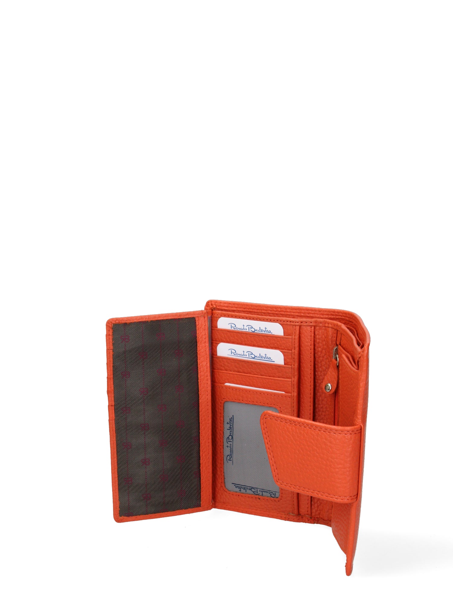 Portafoglio donna in vera pelle Casual RB2036-DLM-ARANCIO Renato Balestra