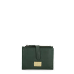 Portafoglio da donna in vera pelle Casual LB7702-20-GREEN Laura Biagiotti