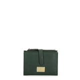 Portafoglio da donna in vera pelle Casual LB7702-20-GREEN Laura Biagiotti