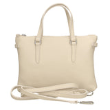 Natalia Borsa a mano da donna Vera pelle 191232-BEIGE Gave Lux